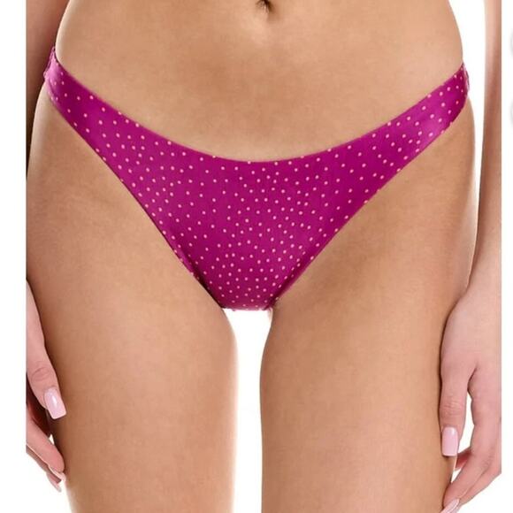 ViX Womens Louise Basic Full Bottom Bikini in Purple Size XS - Picture 1 of 4